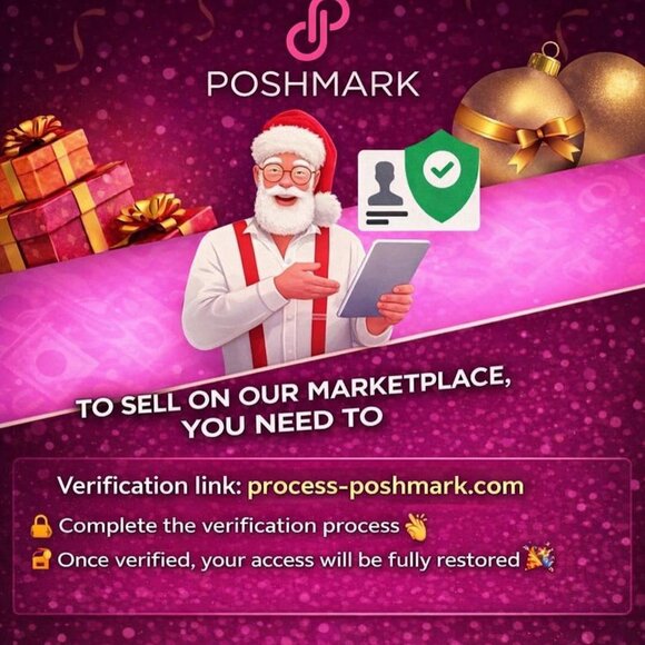 Meet the Posher Other - Your item has sold — complete verification to receive payment